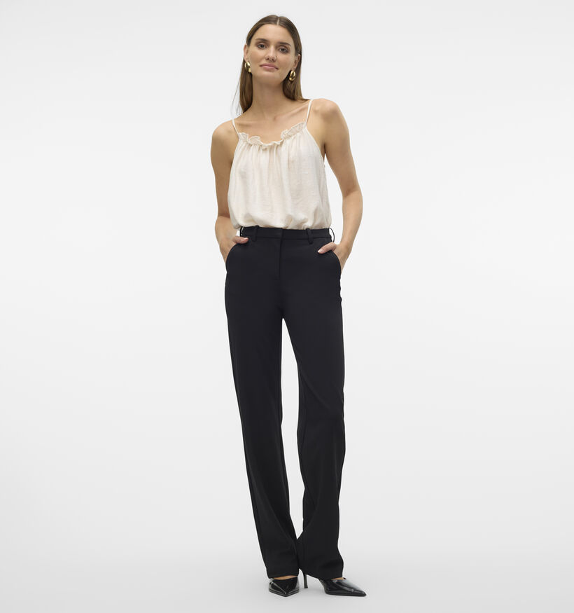 Vero Moda Maya Grijze Geklede broek L30 voor dames (352125)