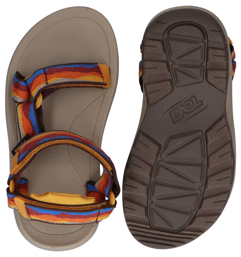 Teva Hurricane Blauwe Sandalen in stof (286623)