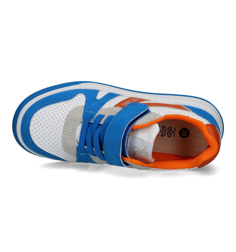 Milo & Mila Chaussures à scratch en Blanc pour garçons (320764)