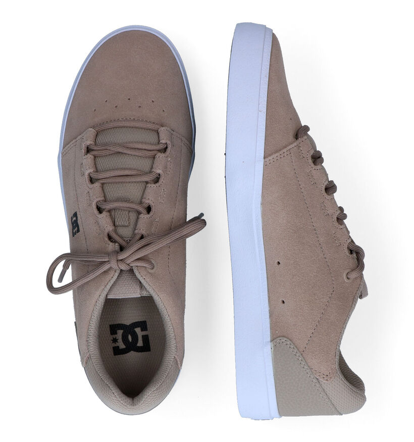 DC Shoes Hyde Taupe Sneakers voor heren (303944) - geschikt voor steunzolen