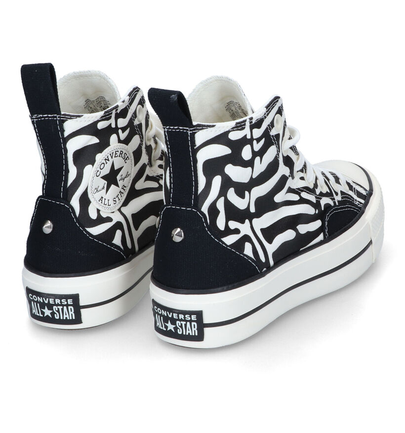 Converse Chuck Taylor AS Lift Zwarte Sneakers voor dames (312448)