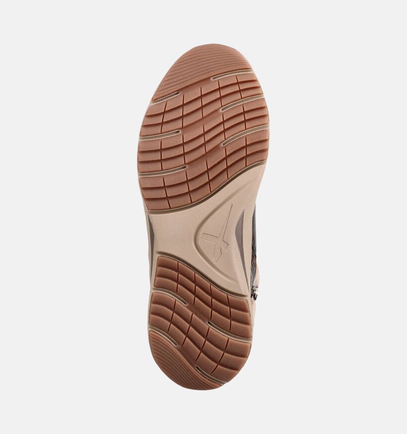 Tamaris Boots &agrave; lacets en Brun pour femmes (378960) - pour semelles orthop&eacute;diques