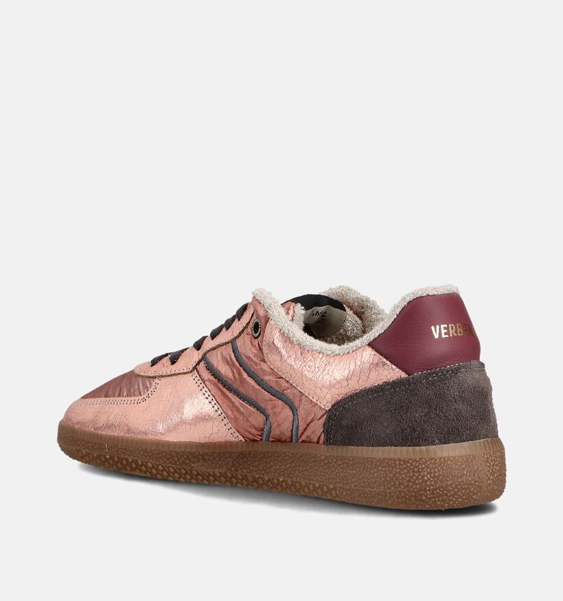 Verbenas Sora Metallic Rose Gold Sneakers voor dames (364405) - geschikt voor steunzolen