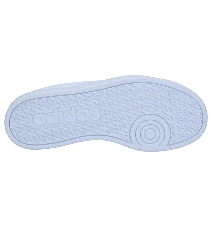 adidas VS Advantage Clean Baskets en Blanc en simili cuir (264225)