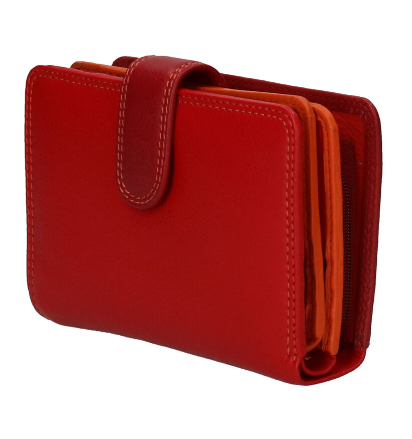 Visonti Rainbow Portefeuille en Rouge en cuir (276174)