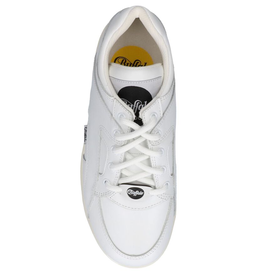 Buffalo London Baskets en Blanc en cuir (240567)