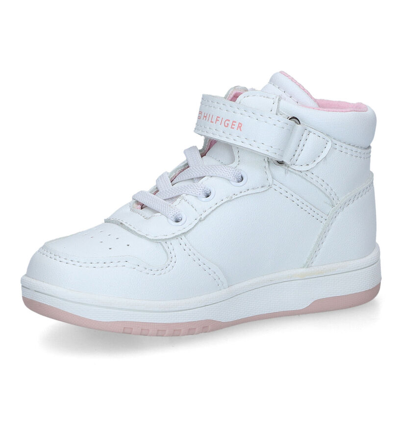 Tommy Hilfiger Baskets montantes en Blanc en simili cuir (314484)