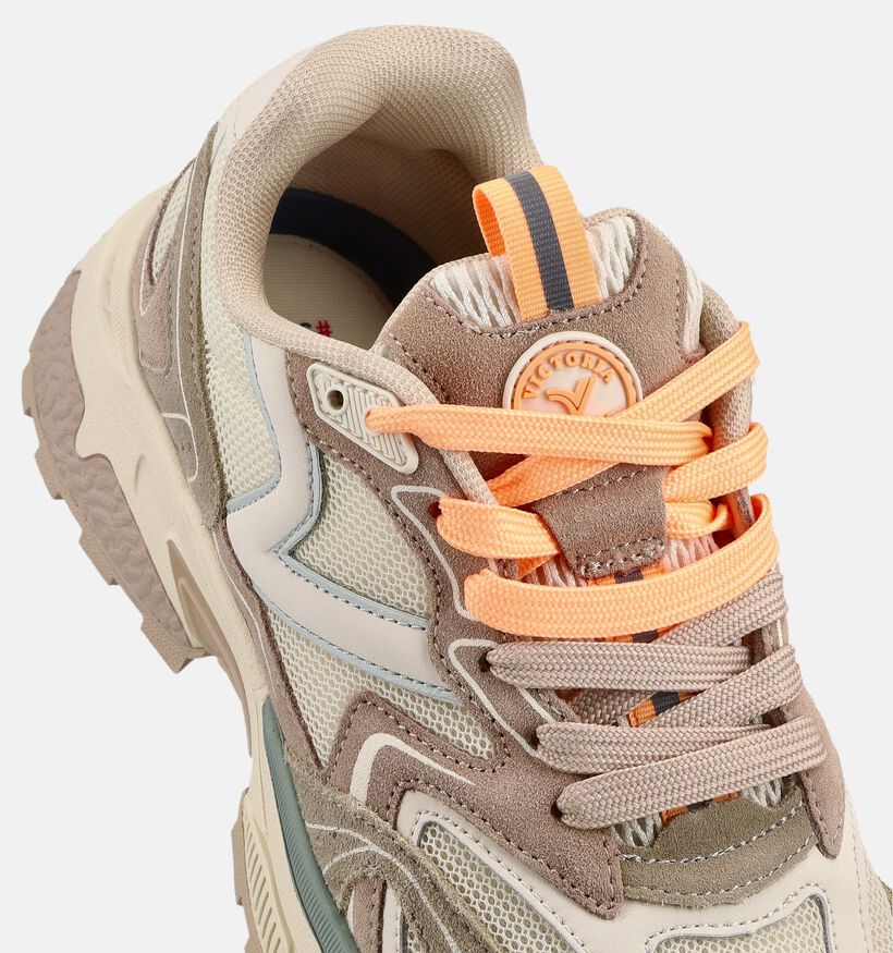 Victoria Beige Sneakers voor dames (369937) - geschikt voor steunzolen