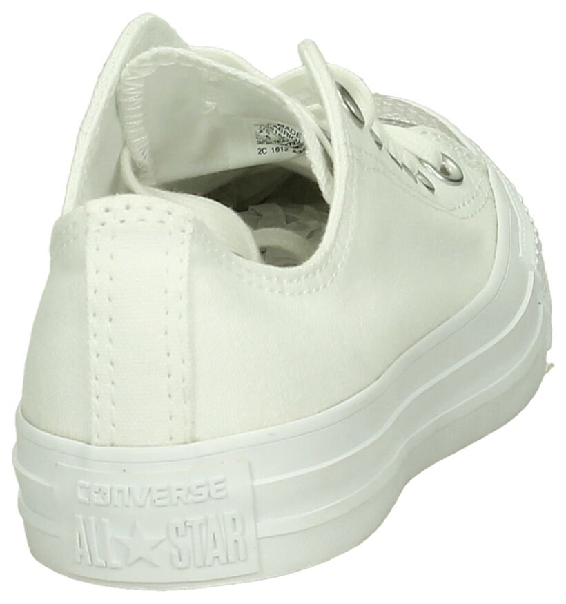 Converse Chuck Taylor AS Baskets en Beige en textile (287162)