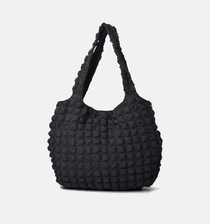 Pieces Finna Waffle Cabas en Noir pour femmes (351093)