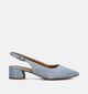 Tamaris Escarpins slingback en Bleu clair pour femmes (380028)