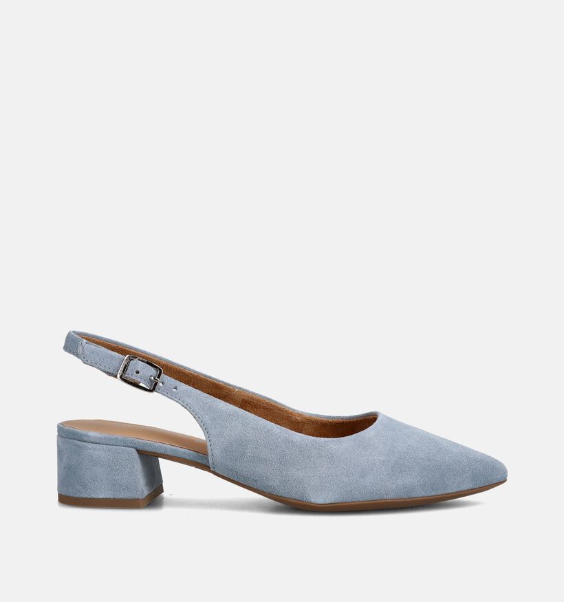 Tamaris Escarpins slingback en Bleu clair pour femmes (380028)