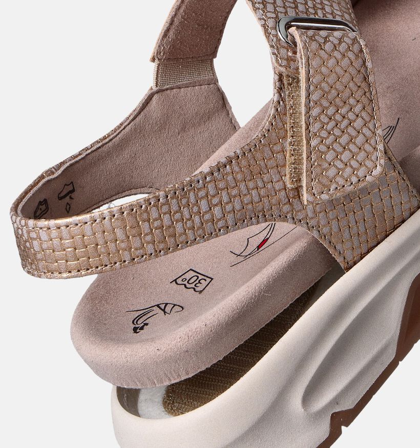 Gabor Rollingsoft Gouden Sandalen voor steunzolen voor dames (355044) - geschikt voor steunzolen