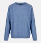 Vero Moda Curve Doffy Blauwe Trui voor dames (362600)