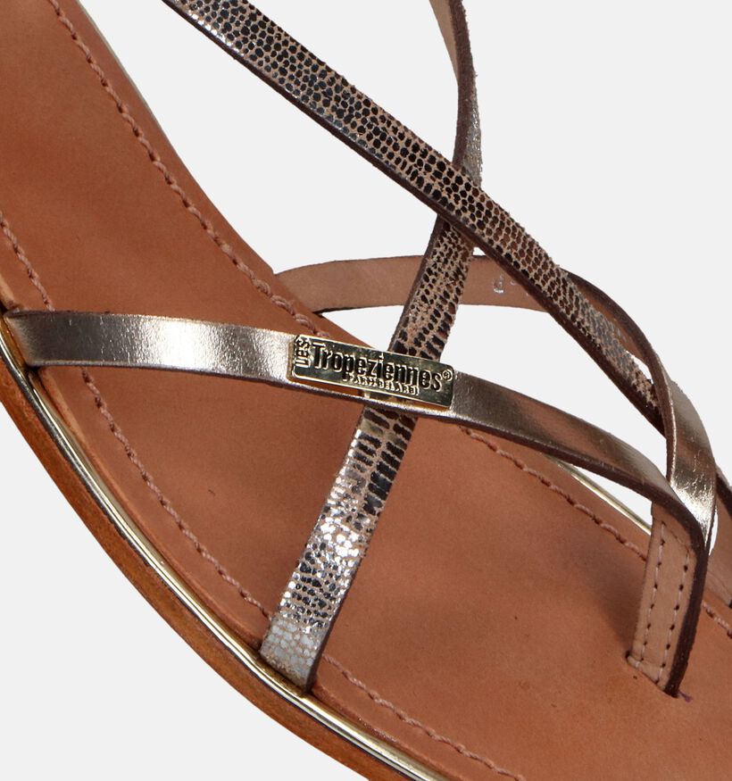 Les Tropeziennes Monaco Rose Gold Sandalen voor dames (341427)