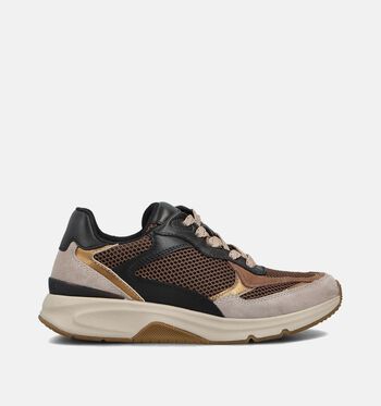 Chaussures à lacets marron