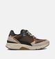 Gabor Rollingsoft Bruine/Zwarte Sneakers voor dames (360325) - geschikt voor steunzolen