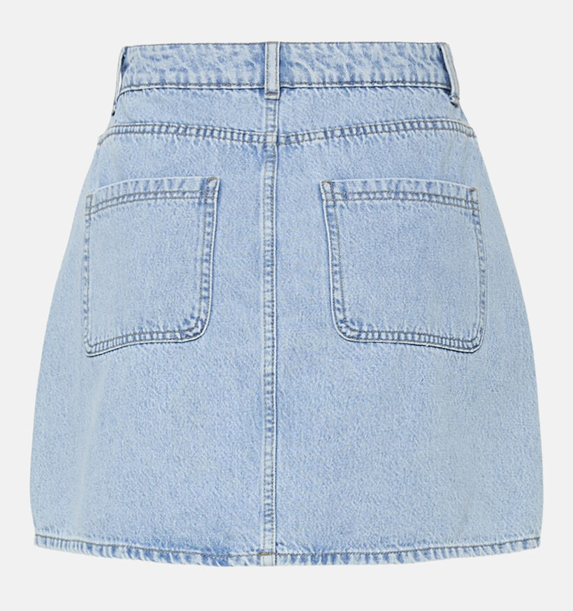 Pieces Sky Blauwe Jeansrok Denim voor dames (352461)