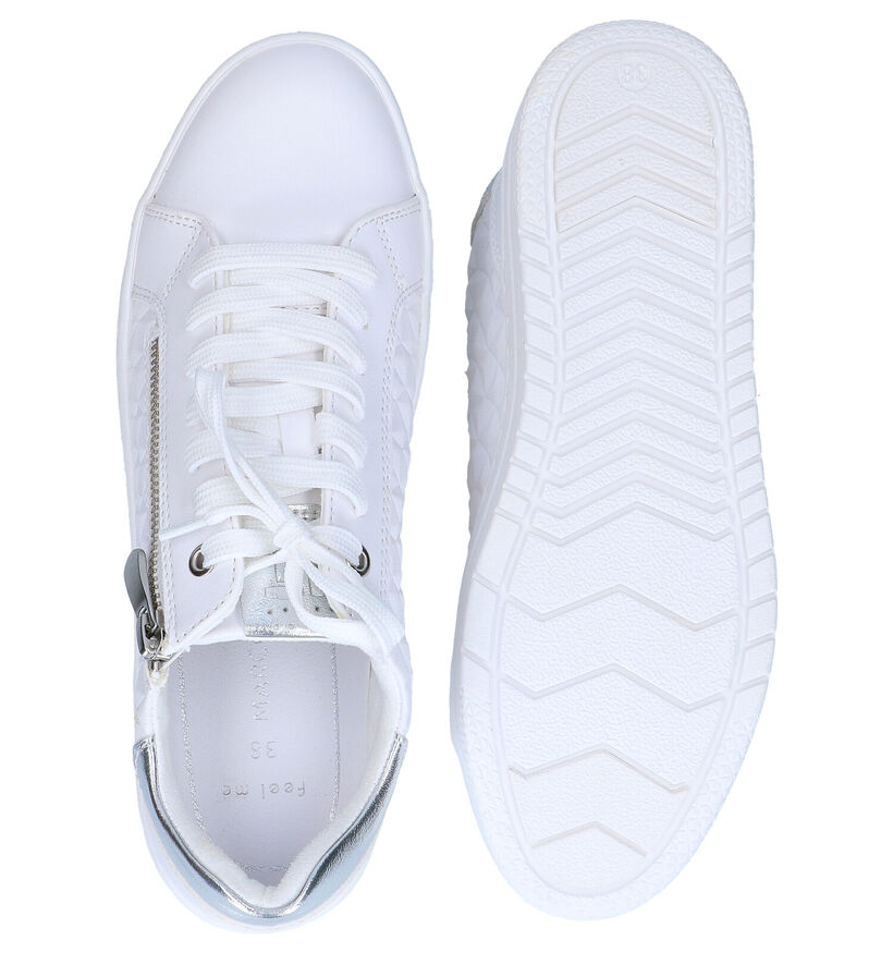 Marco Tozzi Chaussures à lacets en Blanc en simili cuir (286341)