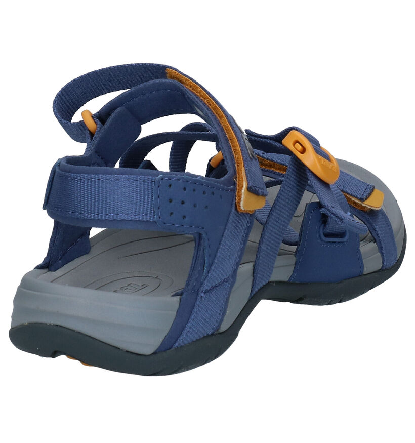 Teva Ascona Sport Blauwe Sandalen in stof (289104)