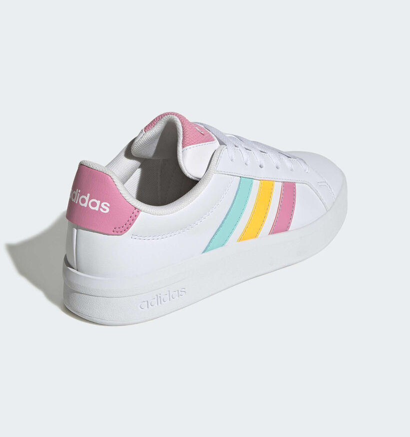 adidas Grand Court 3.0 Witte Sneakers voor meisjes (366873)