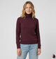 Orfeo Aliz Bordeaux Trui met Lange Mouwen voor dames (381668)