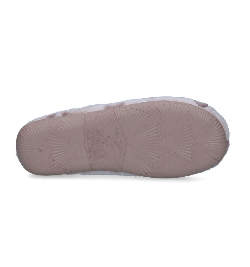 Torfs Home Pantoufles fermées en Beige pour femmes (349201)