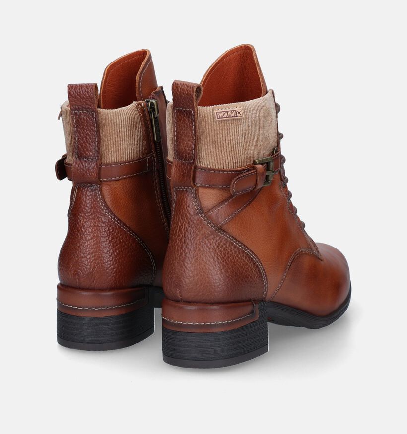 Pikolinos Malaga Cognac Veterboots voor dames (342726)