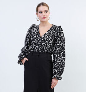 Vero Moda Karin Vera Blouse en Noir pour femmes (334145)