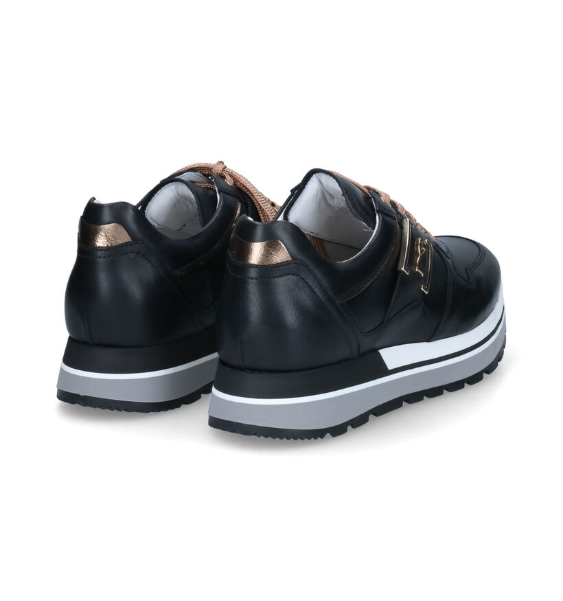 NeroGiardini Baskets casual en Noir en cuir (314540)