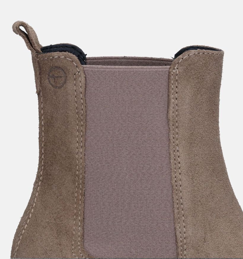 Tamaris Chelsea boots en Taupe pour femmes (330535)