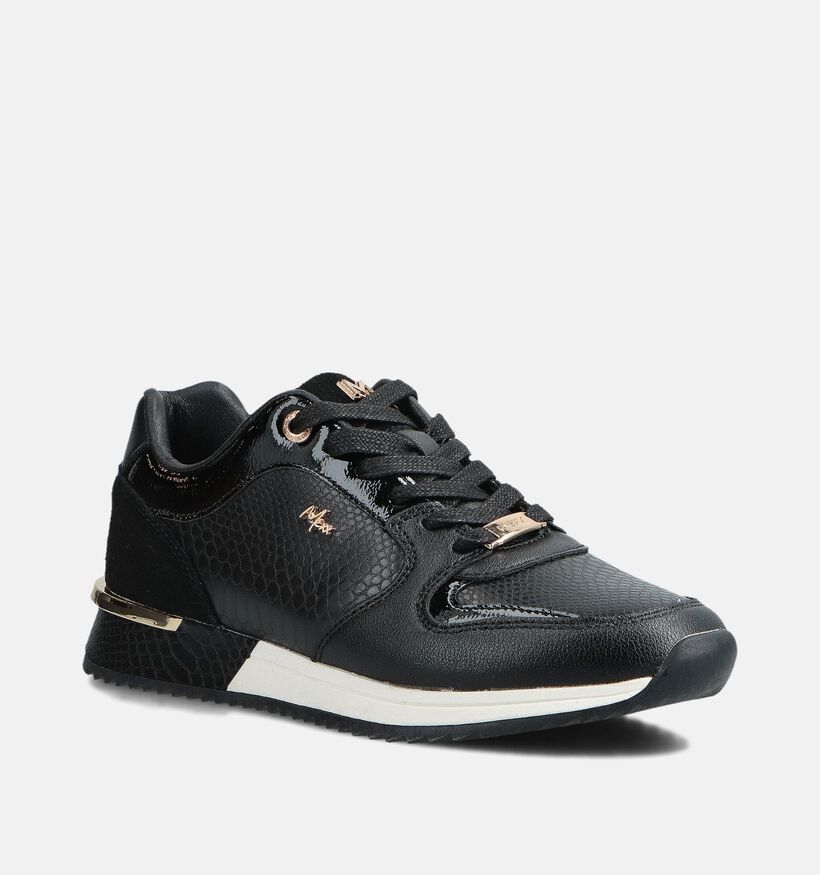 Mexx Fleur Ellen Baskets en Noir pour femmes (370023) - pour semelles orthopédiques