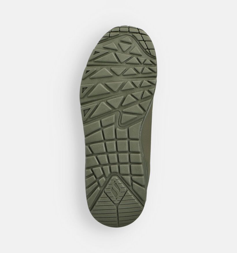 Skechers Uno Stand On Air Groene Sneakers voor jongens, meisjes (360976) - geschikt voor steunzolen