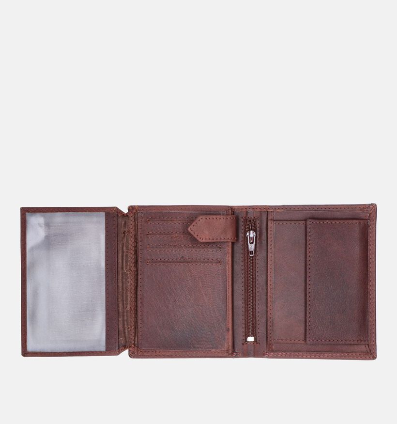 Cloverfield Cognac Portefeuille voor heren (349454)