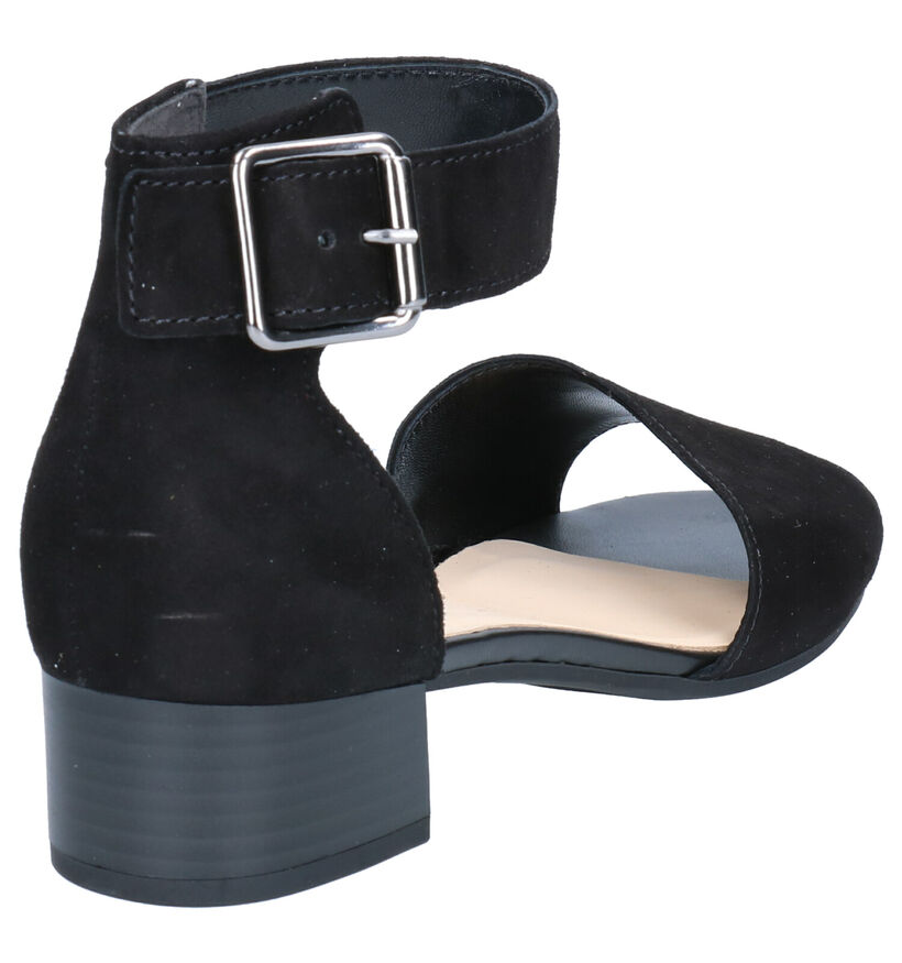 Gabor Best Fitting Sandales en Noir en nubuck (271745)