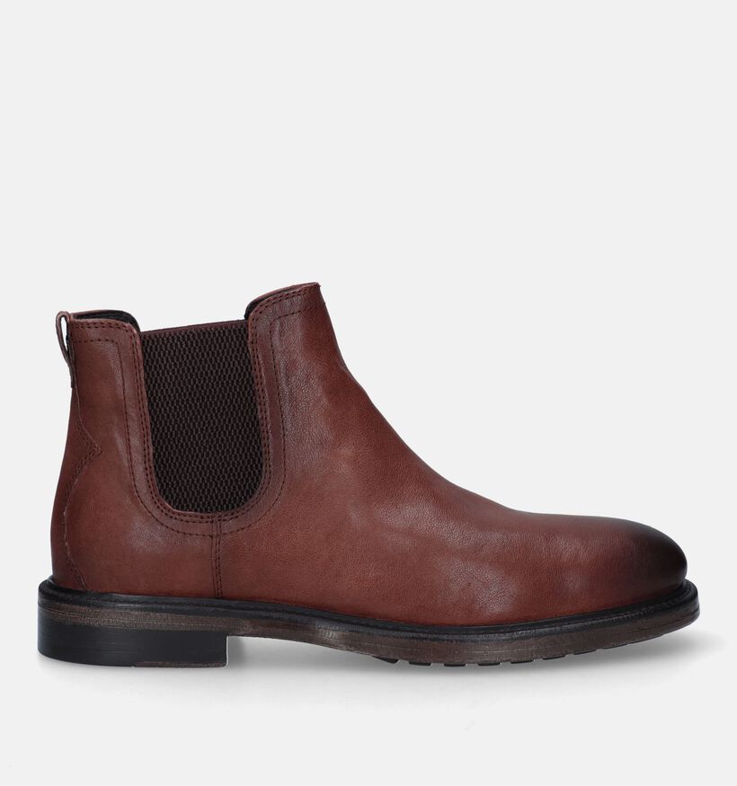 Geox Aurelio Chelsea Boots en Brun pour hommes (329739)