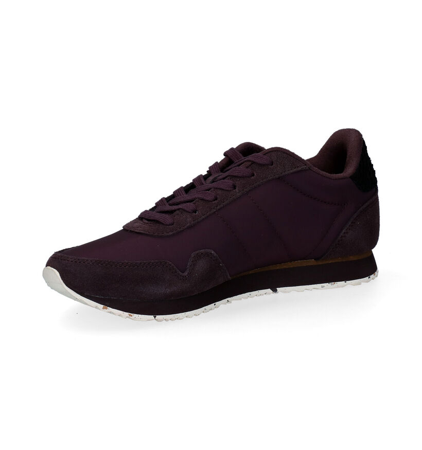 Woden Nora Baskets en Cognac pour femmes (294608) - pour semelles orthopédiques
