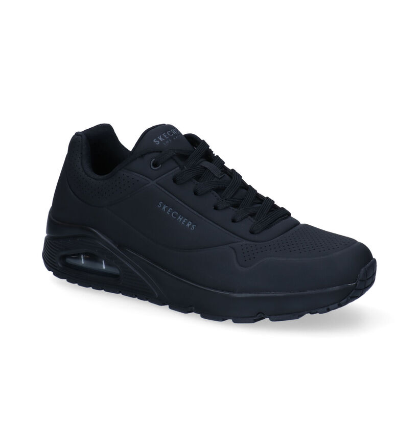Skechers Uno Stand On Air Baskets en Noir pour hommes (359746)