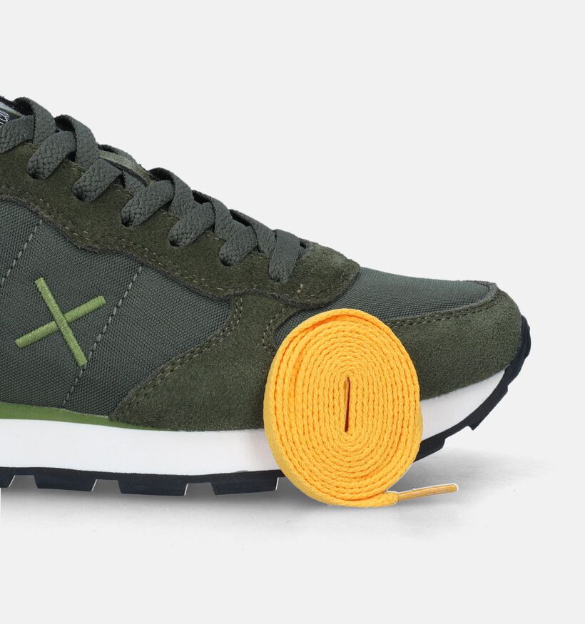 Sun 68 Tom Solid Kaki Sneakers voor heren (345738) - geschikt voor steunzolen