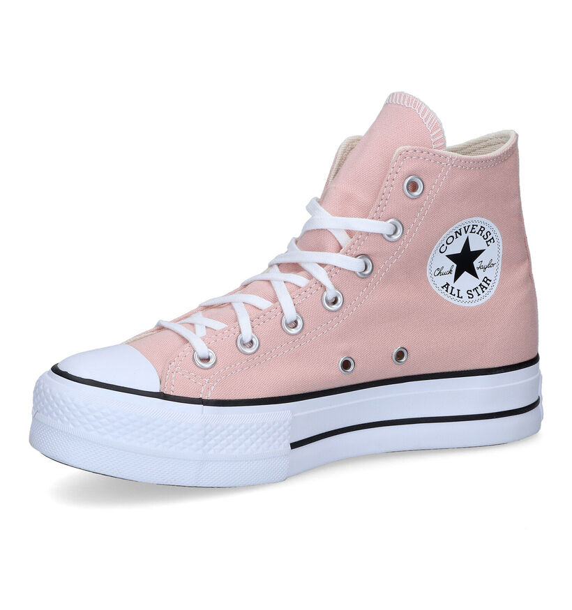 Converse CT All Star Lift Canvas Platform Baskets en Rose pour femmes (302636)