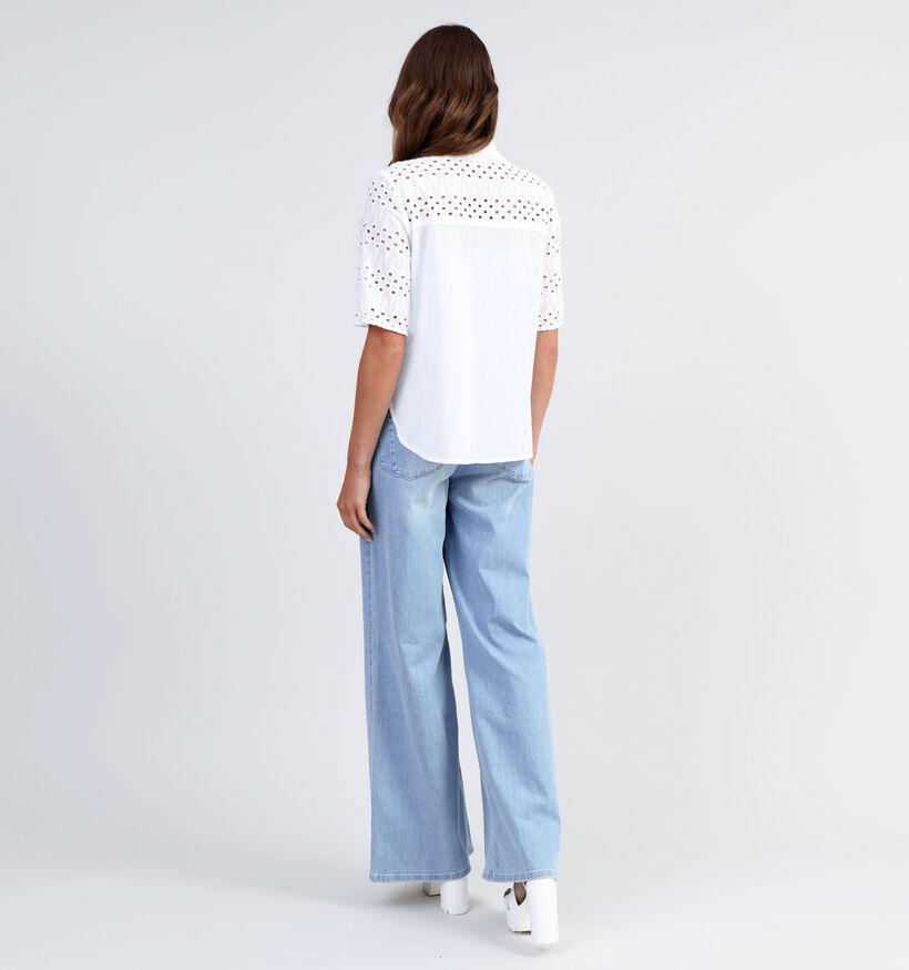 Vila Tia Witte Blouse voor dames (330209)