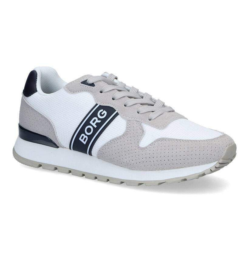 Björn Borg Cas Baskets en Gris pour hommes (305420) - pour semelles orthopédiques