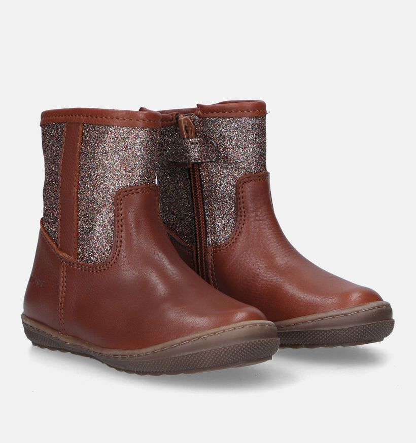 Kipling Belli Bottes courtes en Cognac pour filles (331997) - pour semelles orthopédiques