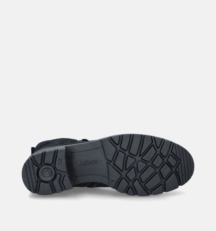 Gabor OptiFit Blauwe Bottines voor dames (347076) - geschikt voor steunzolen