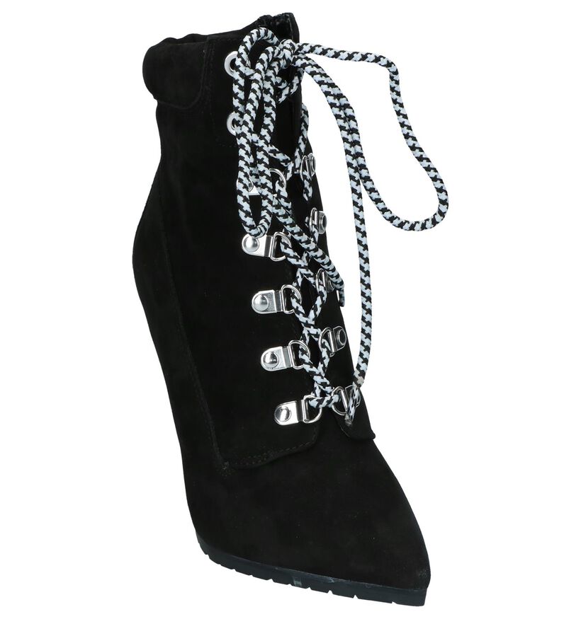 Steve Madden Destiny Bottillons en Noir en daim (236914)
