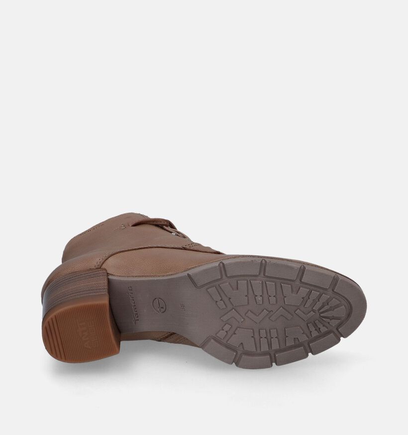 Tamaris Bottines à lacets en Taupe pour femmes (315495)