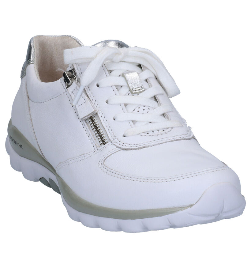 Gabor Rollingsoft Chaussures basses en Blanc en cuir (265828)