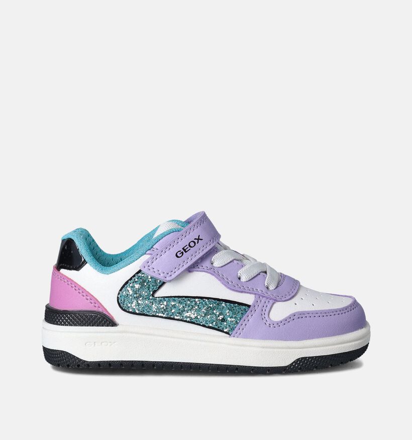Geox Washiba Paarse Sneakers voor meisjes (351937) - geschikt voor steunzolen