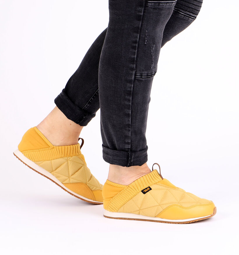 Teva Gele Pantoffels in kunststof (299549)