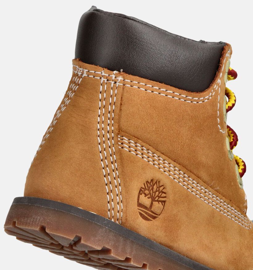 Timberland Pokey Pine Bruine Boots met Veter en Rits voor jongens, meisjes (377379) - geschikt voor steunzolen